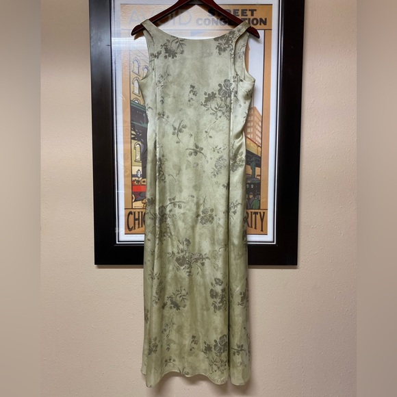 J. Crew Vintage Silk Maxi Dress Euc!! - Picture 6 of 9